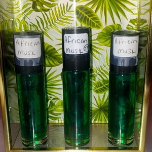 African Musk (U) Type - 1/3 Oz. Scented Body Oil (3pk)